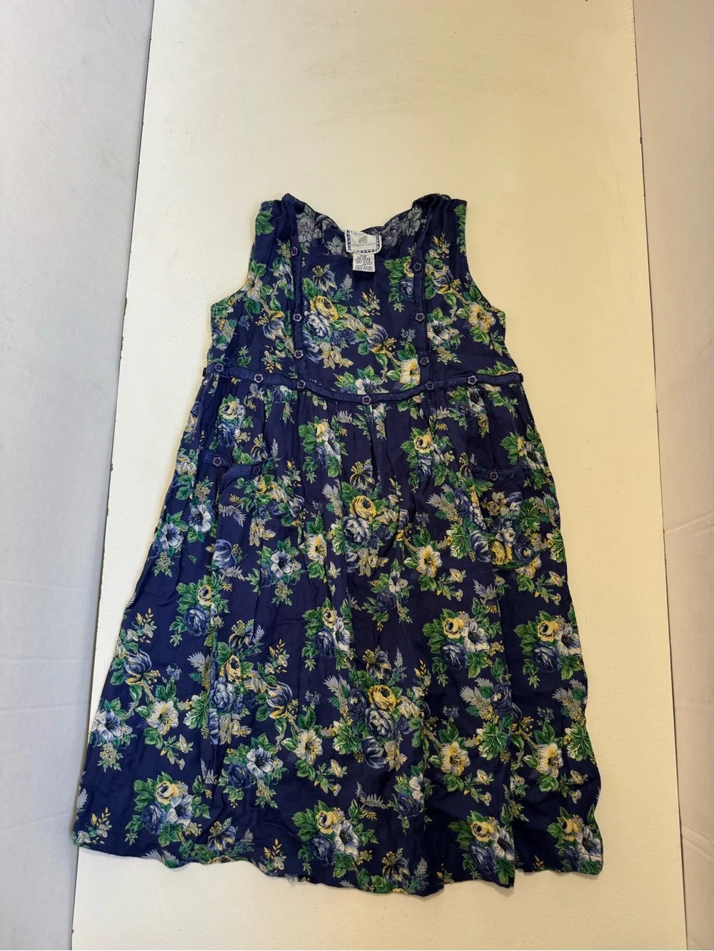 Vintage Cornelloki dress small floral print size 5/6